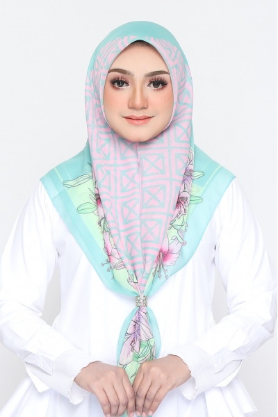 LILIES COLLECTION ORIENTAL SERIES - TURQOISE PINK